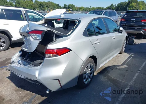 2025 Toyota Corolla Le из США, поврежденный, VIN 5YFB4MDE8SP287803